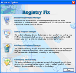 Registry Fix Screenshot